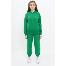 Toontoy Kız Çocuk Baskılı Eşofman Takım