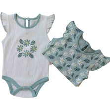 Heyy Baby Kız Bebek Çıtçıtlı Body Set 2'li