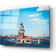 Aras Glass Art Kız Kulesi 4 Cam Tablo