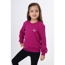 Toontoy Kız Çocuk Baskılı Sweatshirt