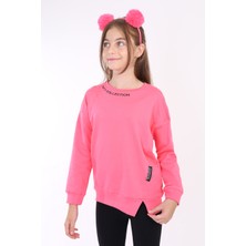 Toontoy Kız Çocuk Baskılı Sweatshirt