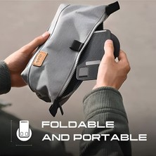 Ulu Bilgisayar Masaüstü Tablet ve Telefon Tutucu Stand 3 Kademeli 360 Derece Döndürülebilir Uzunluk Ayarlı-Siyah