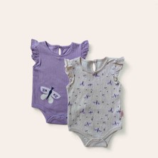Heyy Baby Kız Bebek Çıtçıtlı Body Set 2'li