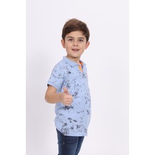 Toontoy Erkek Çocuk Desenli Tişört