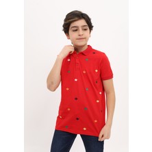 Toontoy Erkek Çocuk Nakışlı Tişört