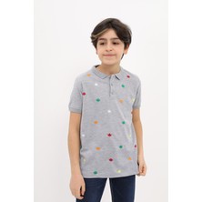 Toontoy Erkek Çocuk Nakışlı Tişört