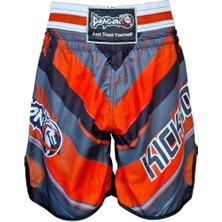 DragonDo KB244 Kick Boks Şortu Kick Boxing Antrenman Şortu Dijital Baskılı Şort