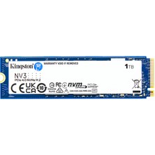 Kıngston SNV3S/1000G 6000/4000MB/S 1tb 2280 Nvme SSD