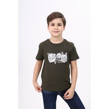 Toontoy Erkek Çocuk Baskılı Tişört