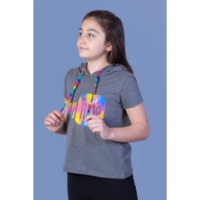 Toontoy Kız Çocuk Youtube Baskılı Tişört