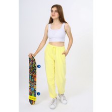 Toontoy Kız Çocuk Baskılı Eşofman Alt