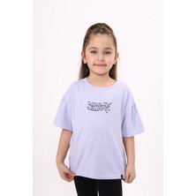 Toontoy Kız Çocuk Baskılı Tişört