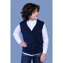 Toontoy Erkek Çocuk Düğmeli Yelek