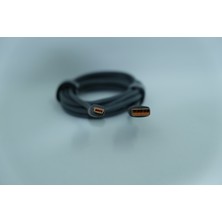 Ttaf USB 2.0 Erkek-Mini USB 5 Pin Erkek 24K Altın 1.8 Metre