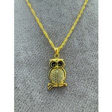 Rigel Jewelry Gümüş Kolye Baykuş