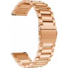 Adige Zcwatch ZC-V0521 Kordon Kayış Metal Sıralı Çelik 20 - KRD04