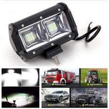 Oto Çizgi 18 Ledli 54W Metal Kasalı Off Road Gündüz Yayıcı Sis Lambası 12V