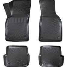 Mega Oto Market Rizline 3D Oto Paspas Siyah Renk Audi A6 C6 2001 - 2011 ile Uyumlu