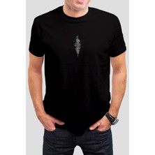 T-35 Avatar Baskılı Siyah Unisex T-Shirt C1003