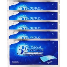 Xolo Uniquem 5 Adet Diş Beyazlatma Bandı 3D White Professional Effects Diş Beyazlatma Bantları