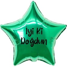 Ata Parti Dünyası İyi Ki Doğdun Yazılı 18 Inç Folyo Balon