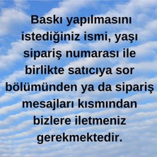 Ata Parti Dünyası 1 Yaşında Yazılı 34 Inç Kişiye Özel Rakam Folyo Balon