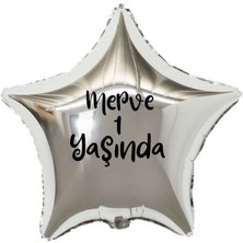 Ata Parti Dünyası 18 Inç Kişiye Özel Yazılı Folyo Balon