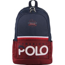 Cambridge Polo Club Preppy Iı Çift Ana Bölmeli Unisex Okul Sırt Ç
