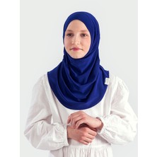 Schaless Pratik Pileli Kız Çocuk Hazır Eşarp Hijab - Saks