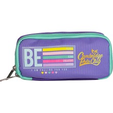 Cambridge Polo Club Be Happy Tek Bölmeli Unisex Çocuk Kalem Kutusu