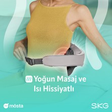 SKG H5 Taşınabilir Omuz ve Boyun Masaj Aleti, 6D Shiatsu Masaj Terapisi, Termoterapi