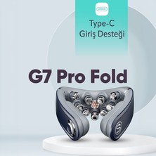 SKG G7 Pro Fold TENS-EMS Akıllı Boyun Masaj Aleti/Robotu, Mobil APP, Isı Terapisi-Termoterapi