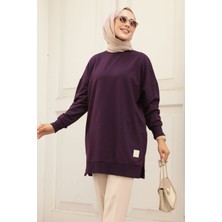 Neva Style Mor Tesettür Tunik 30644MOR