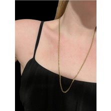 Asteria Jewelry Burgu Çelik Kolye 60 cm