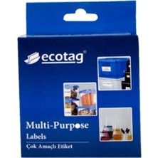 Ecotag Dymo Lw Etiket Muadili Çok Amaçlı Etiket 19 mm x 51 mm 500 Adet