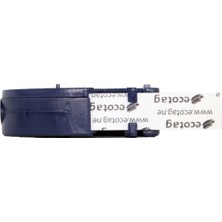 Ecotag Plus Dymo Letratag Muadili Thermal Plastik Şerit Etiket Gri 10'lu