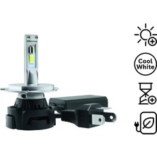 Bosch Ampul LED Gigalight 12V 30W P43T =h4 6000K 1987301554 2 Adet Set