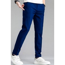 Yakamel Erkek Regular Dokuma Kumaş Yüksek Bel Cepli Lise Boy Okul Pantolon