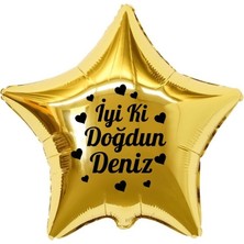 Ata Parti Dünyası İyi Ki Doğdun Yazılı 18 Inç Folyo Balon