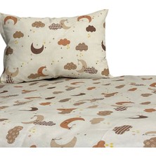 Y YAĞIZ HOME COLLECTION Fermuarlı Bebek Nevresim Takımı