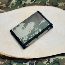 Forzacase 4 Göz Iç Fermuarlı Cırt Kapamalı Boyun Asmalı Asker Cüzdanı - FC615