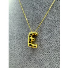 Rigel Jewelry Balon Harf Gümüş E