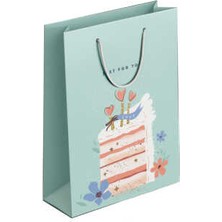 Keskin Color Karton Çanta D2 Dilim Pasta