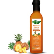 His Naturel Organik Yıllanmış Ananas Sirkesi Doğal Fermantasyon 2'li 500 Ml.