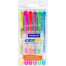 Pensan Tükenmez Kalem My-King Jel 6 Neon Renk