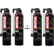 Motul P3 Tyre Repair Lastik Tamir Spreyi 300 ml (4 Adet)