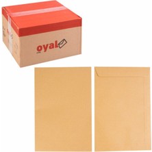 Oyal Kutu 500 Adet Zarf Torba 17X25 Natura 100GR Silikonlu