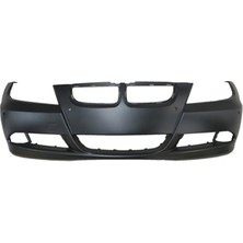 Bzt Bmw 3 Seri- E90- 05/09; Ön Tampon Siyah (Sis/sensör Delikli Far Yıkama Deliksiz) (Tyg) 51117170051