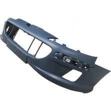 Peugeot 407 04/11 Ön Tampon Gri̇ (Astarlı (Bant/si̇s Deli̇kli̇ (Far Yıkama Deli̇ksi̇z) Tw)