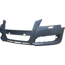 Audi A3 09/12 Ön Tampon Gri̇ (Si̇s/panjur Deli̇kli̇/sensör Deli̇ksi̇z/far Yıkama Deli̇kli̇) (Tw)